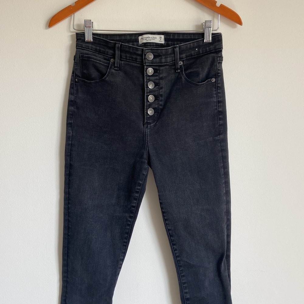 Abercrombie The Super Skinny Ankle High Rise SIZE 28/6R